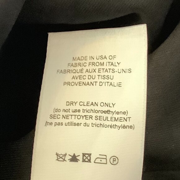 NWOT The Row women's blazer 8 black wool blend single button jacket - Picture 10 of 10